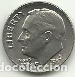 Monedas antiguas de Am&eacute;rica: 1 DIME EE.UU./ESTADOS UNIDOS/USA - 1983 P - FOTOS