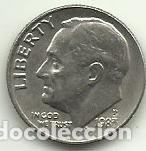 Monedas antiguas de Am&eacute;rica: 1 DIME EE.UU./ESTADOS UNIDOS/USA - 1983 P - FOTOS