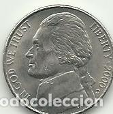 Monedas antiguas de Am&eacute;rica: 5 CENTS EE.UU./ESTADOS UNIDOS/USA - 2000 D - FOTOS