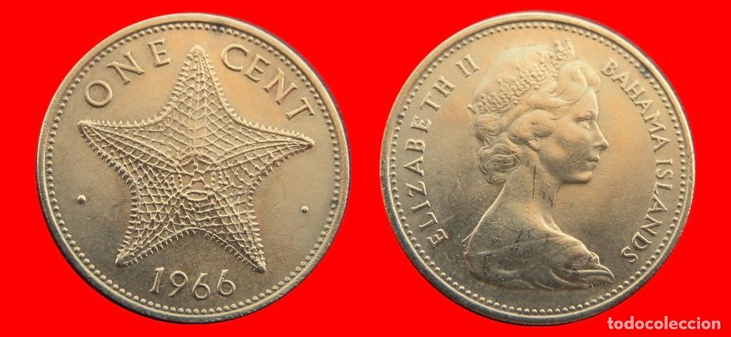 Monedas antiguas de Am&eacute;rica: 1 CENTAVO CENT CENTIMO 1966 BAHAMAS-143583