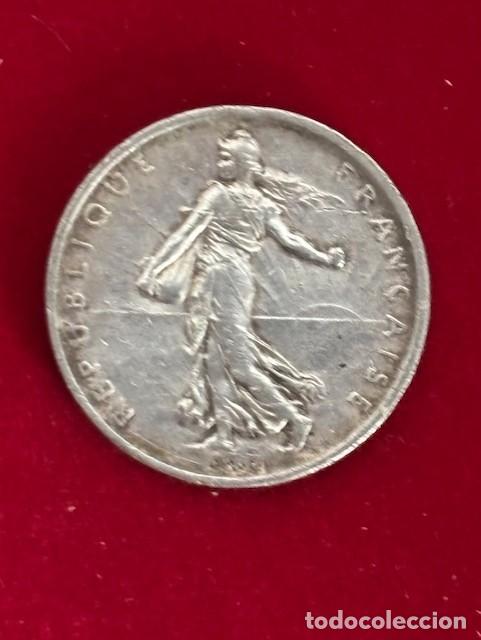 Monedas antiguas de Am&eacute;rica: 5 francos plata 900, 1960, Francia, 12 grs