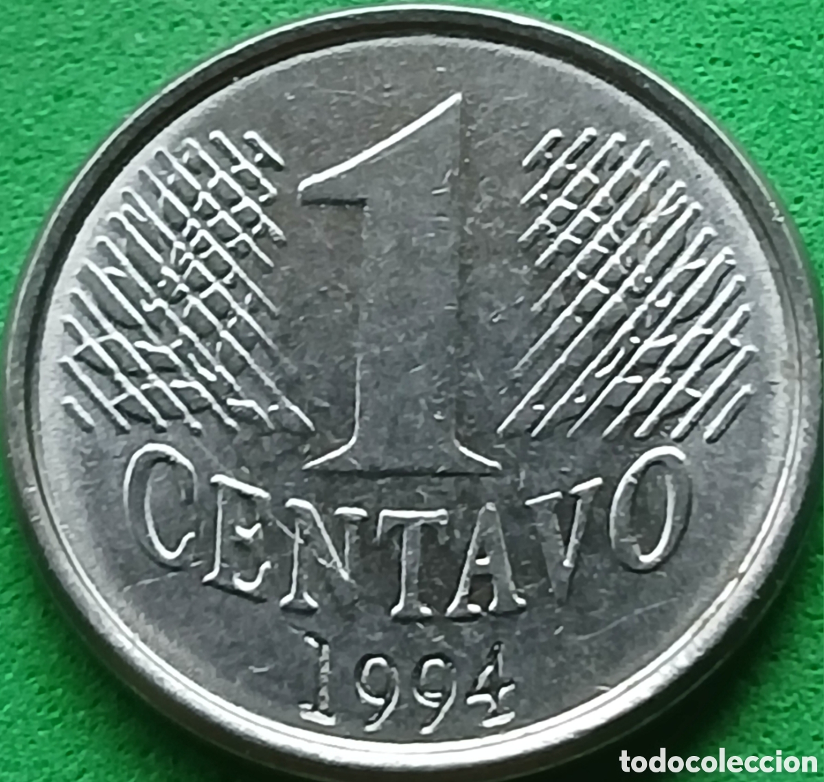 Monedas antiguas de Am&eacute;rica: Brasil 1 centavo 1994 km#631