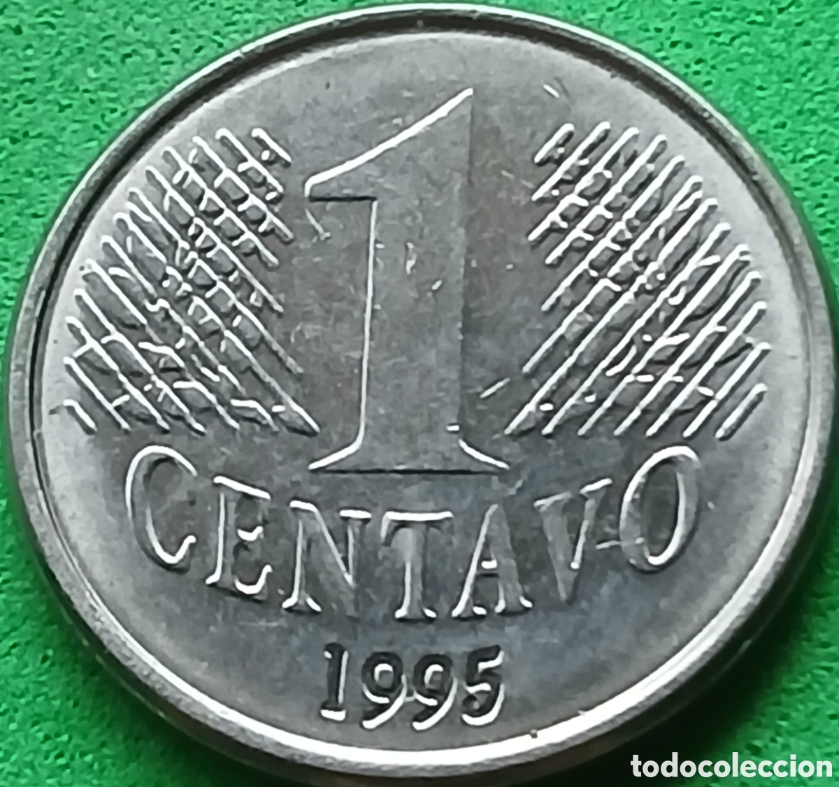 Monedas antiguas de Am&eacute;rica: Brasil 1 centavo 1995 km#631