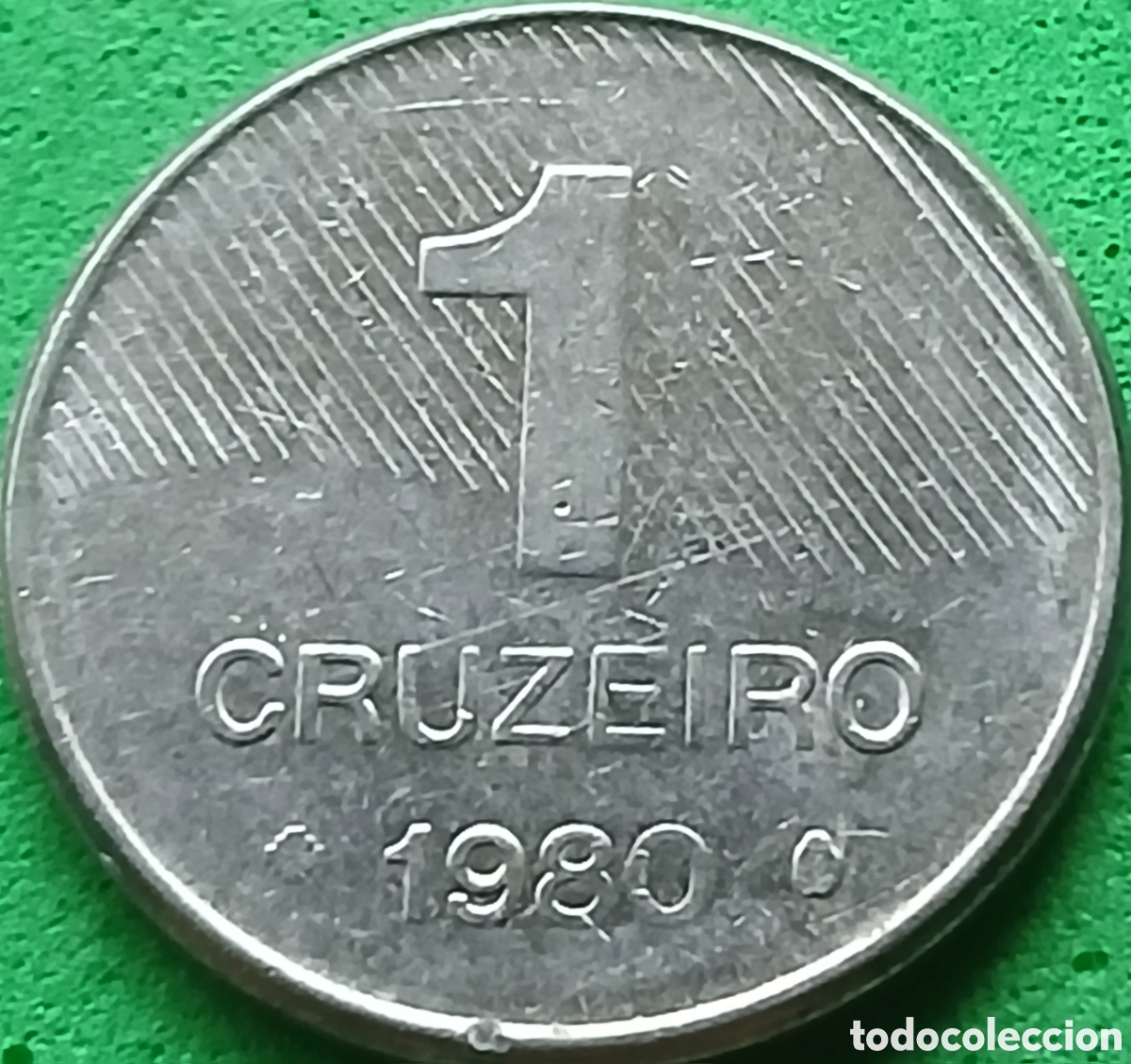 Monedas antiguas de Am&eacute;rica: Brasil 1 cruzeiro 1980 km#590