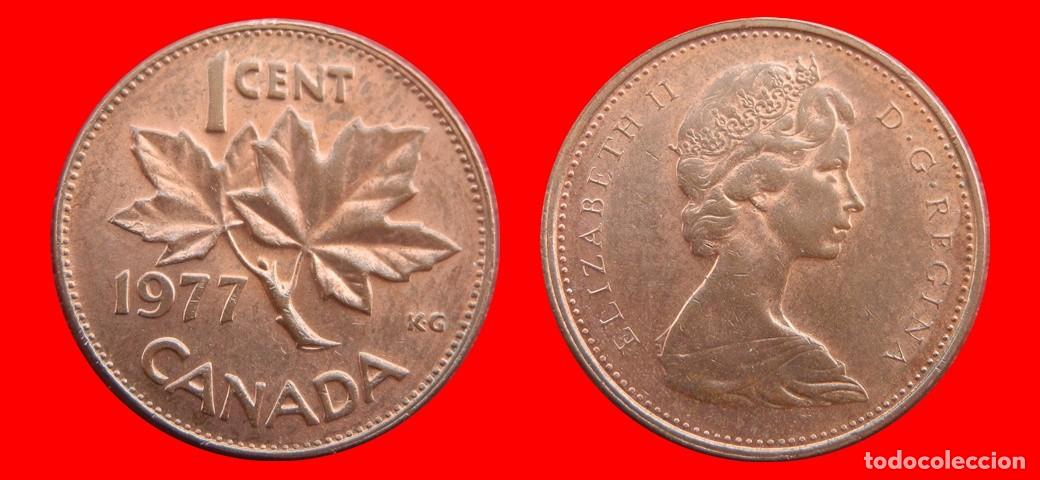 Monedas antiguas de Am&eacute;rica: 1 CENTAVO 1977 CANADA-143612