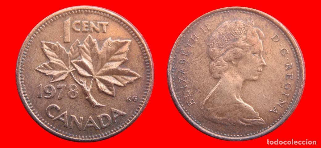 Monedas antiguas de Am&eacute;rica: 1 CENTAVO 1978 CANADA-143613