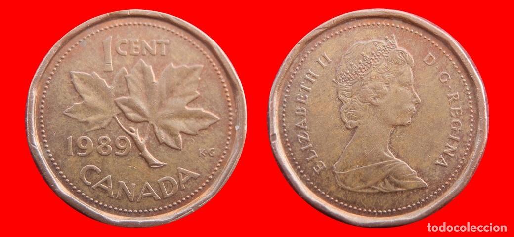 Monedas antiguas de Am&eacute;rica: 1 CENTAVO 1989 CANADA-143615
