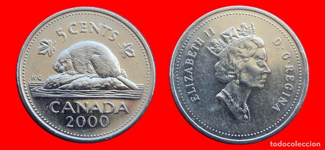 Monedas antiguas de Am&eacute;rica: 5 CENTAVOS 2000 CANADA-143637