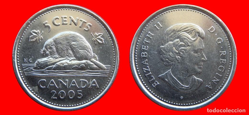 Monedas antiguas de Am&eacute;rica: 5 CENTAVOS 2005 CANADA-143640