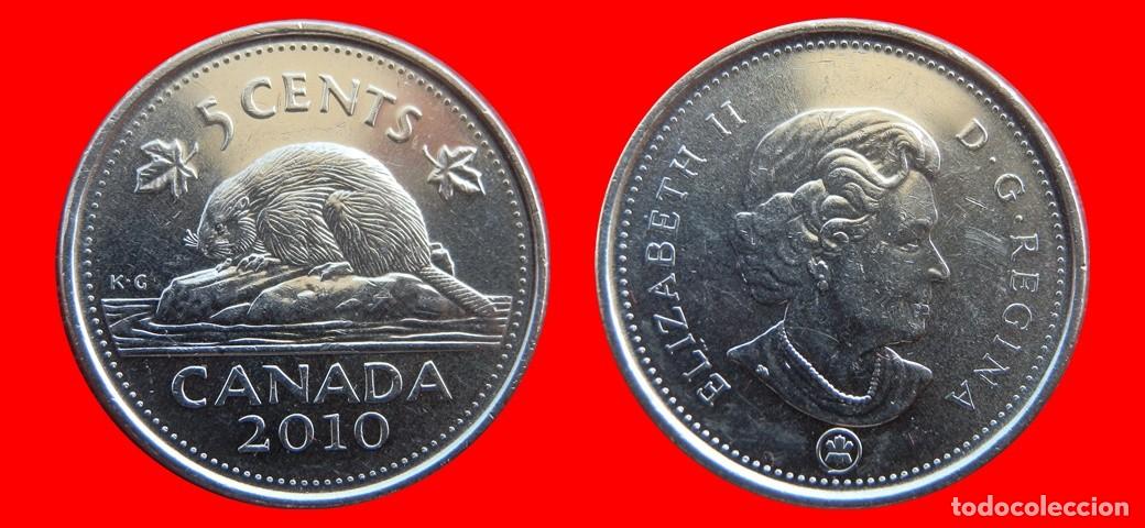 Monedas antiguas de Am&eacute;rica: 5 CENTAVOS 2010 CANADA-143642