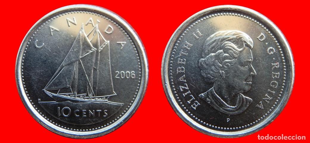Monedas antiguas de Am&eacute;rica: 10 CENTAVOS 2006 CANADA-143655