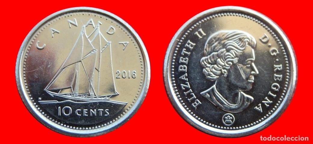 Monedas antiguas de Am&eacute;rica: 10 CENTAVOS 2016 CANADA-143657