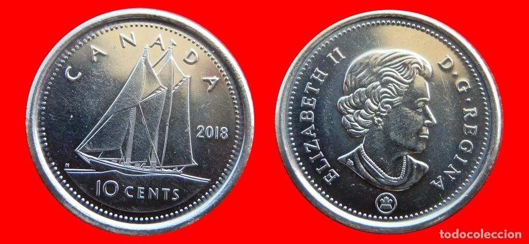 Monedas antiguas de Am&eacute;rica: 10 CENTAVOS 2018 CANADA-143658