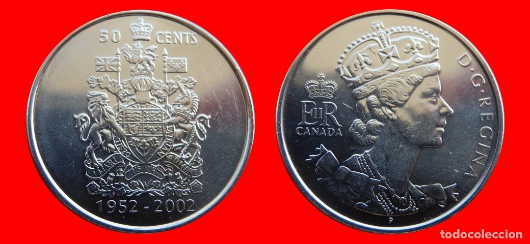 Monedas antiguas de Am&eacute;rica: 50 CENTAVOS 2002 CANADA-143669