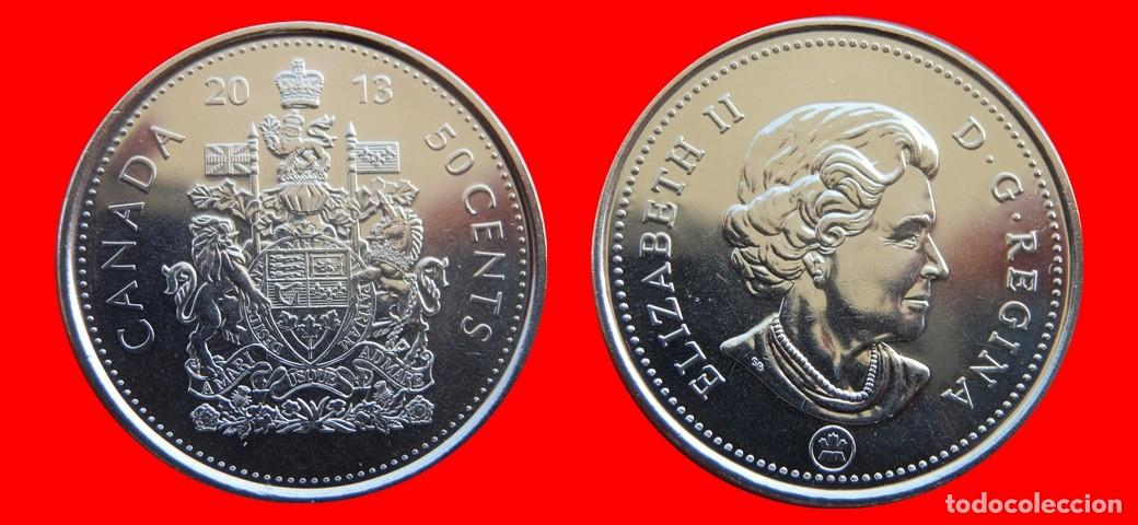 Monedas antiguas de Am&eacute;rica: 50 CENTAVOS 2013 CANADA-143670