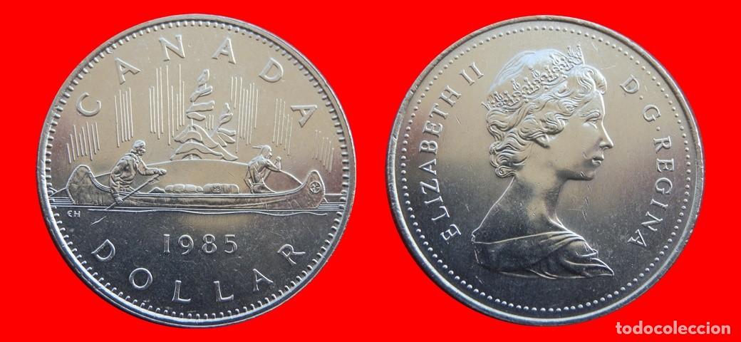 Monedas antiguas de Am&eacute;rica: 1 DOLAR 1985 CANADA-143674