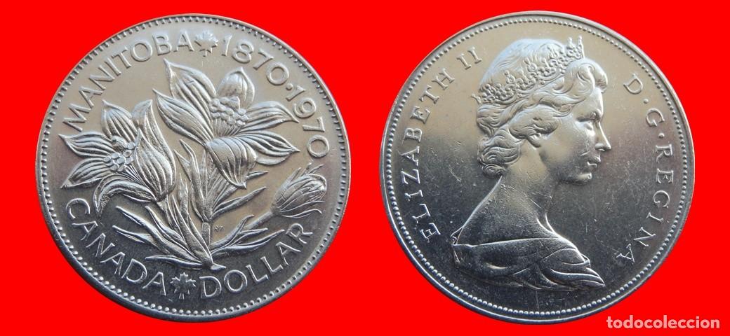 Monedas antiguas de Am&eacute;rica: 1 DOLAR 1970 CANADA-143676