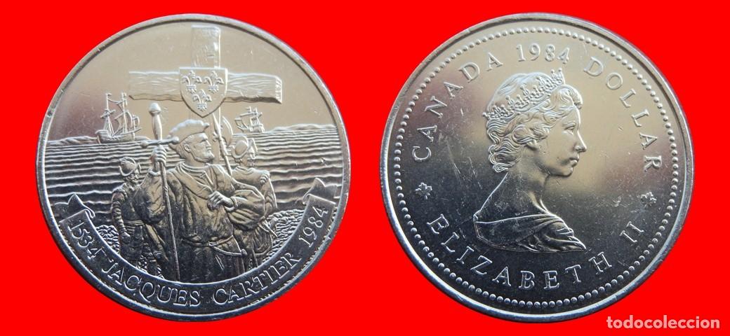 Monedas antiguas de Am&eacute;rica: 1 DOLAR 1984 CANADA-143681