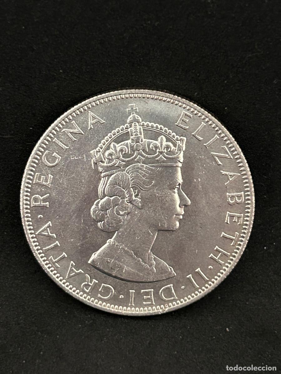 Monedas antiguas de Am&eacute;rica: Moneda de Bermudas 1964 - Foto 2