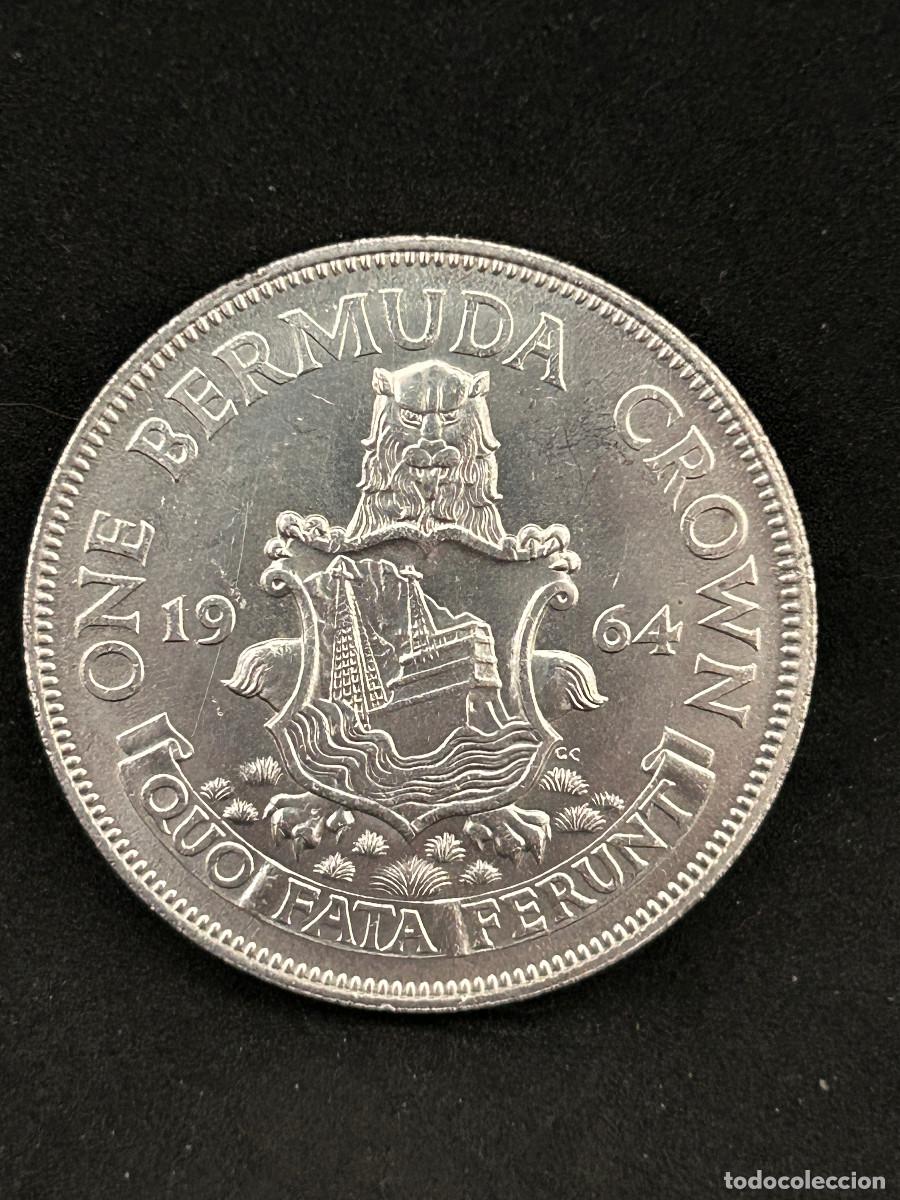 Monedas antiguas de Am&eacute;rica: Moneda de Bermudas 1964 - Foto 3