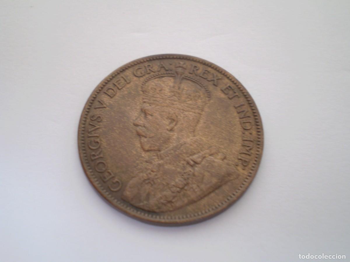 Monedas antiguas de Am&eacute;rica: 40SCF15 Canad&aacute; 1 c&eacute;ntavo 1913