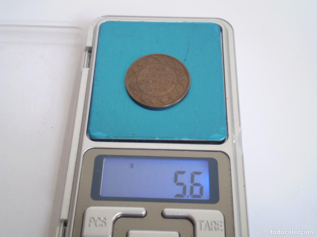 Monedas antiguas de Am&eacute;rica: 40SCF15 Canad&aacute; 1 c&eacute;ntavo 1913 - Foto 5