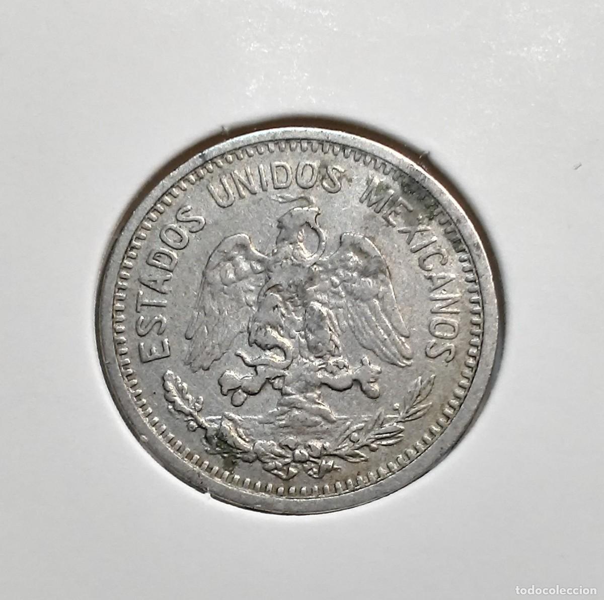 Monedas antiguas de Am&eacute;rica: M&Eacute;XICO 5 CENTAVOS 1907 KM#421 BC+. - Foto 2