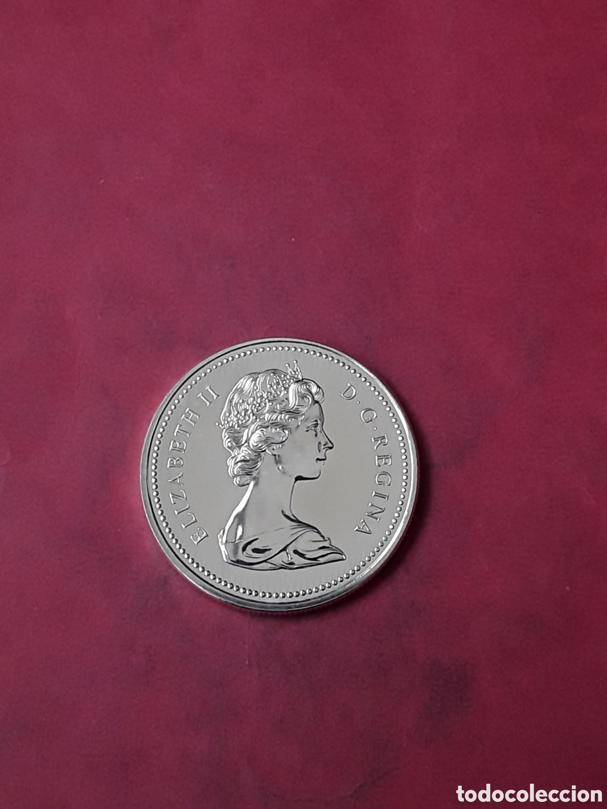 Monedas antiguas de Am&eacute;rica: 1 DOLAR DOLLAR CANADA 1976 PLATA .CENTENARIO PARLAMENTO - Foto 2