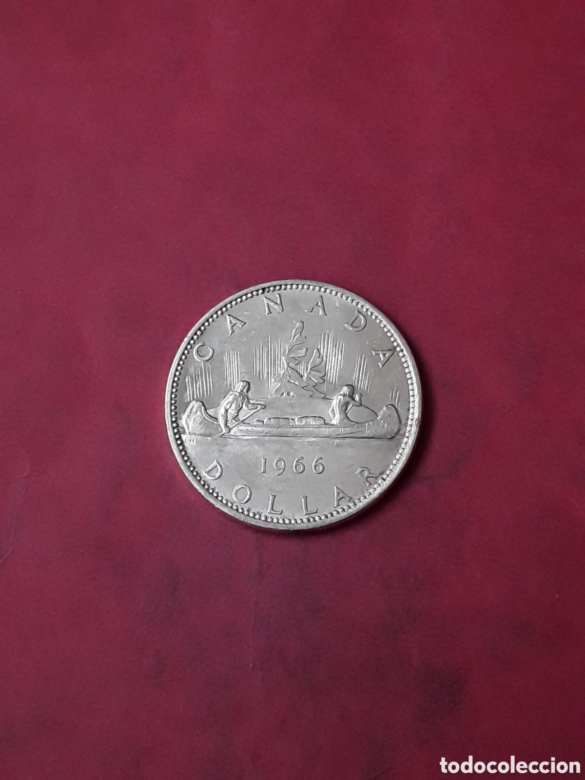 Monedas antiguas de Am&eacute;rica: 1 DOLAR DOLLAR CANADA 1966 PLATA .