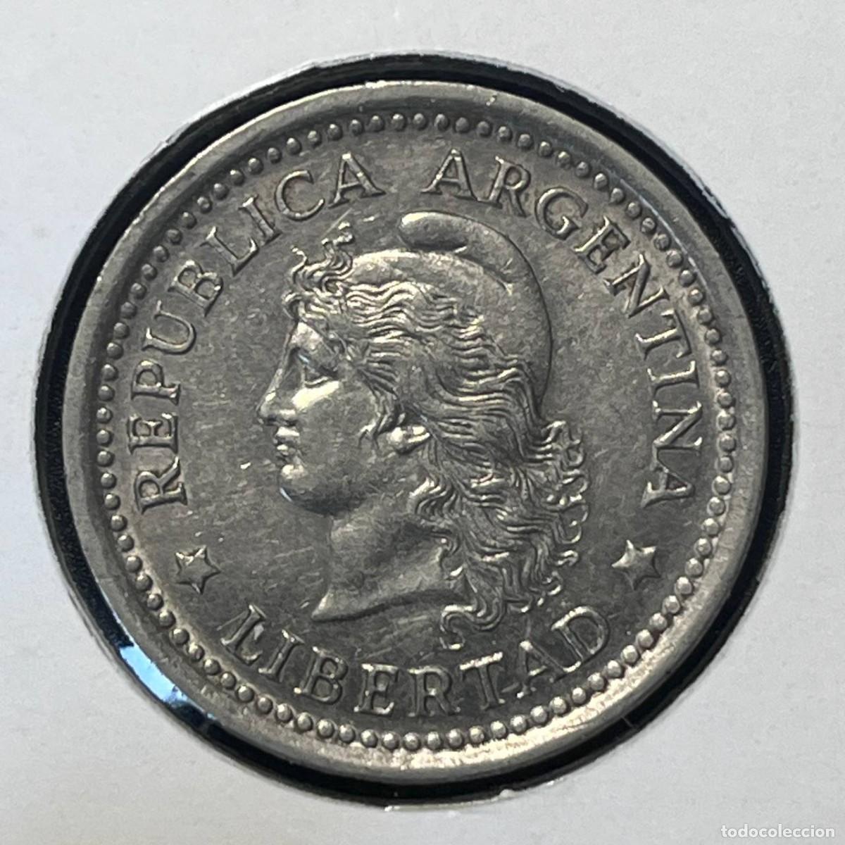 Monedas antiguas de Am&eacute;rica: ARGENTINA 1 PESO 1957 KM#57