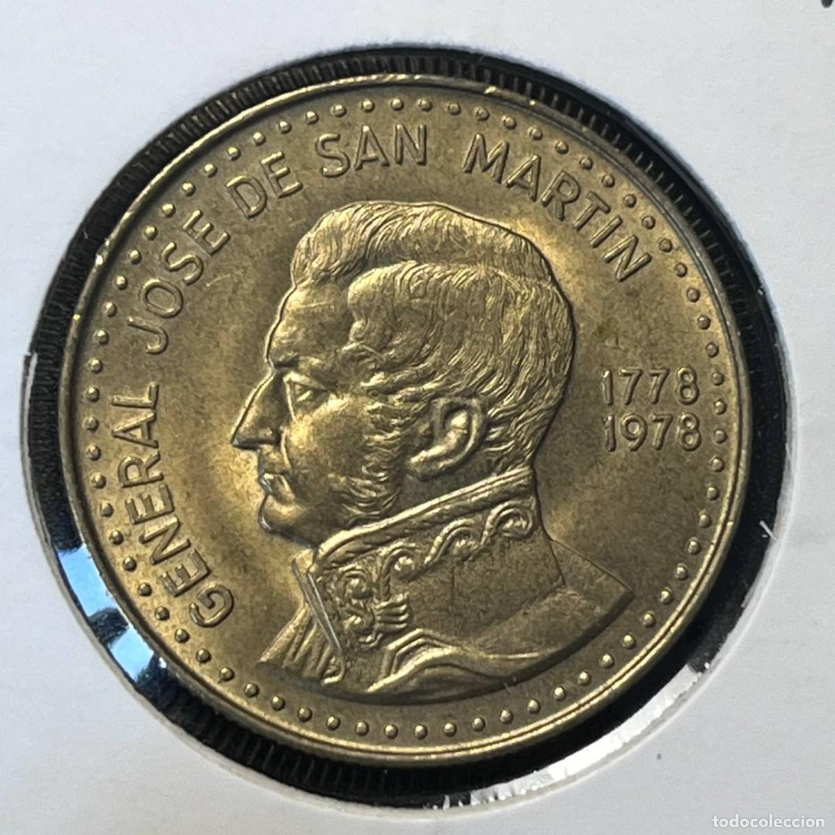 Monedas antiguas de Am&eacute;rica: ARGENTINA 100 PESOS 1978 KM#82 &rdquo;Jos&eacute; de San Martin&rdquo; XF EBC
