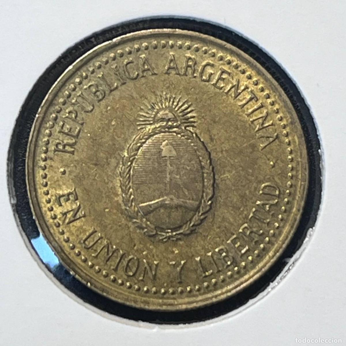 Monedas antiguas de Am&eacute;rica: ARGENTINA 10 CENTAVOS 1992 KM#107 VF MBC