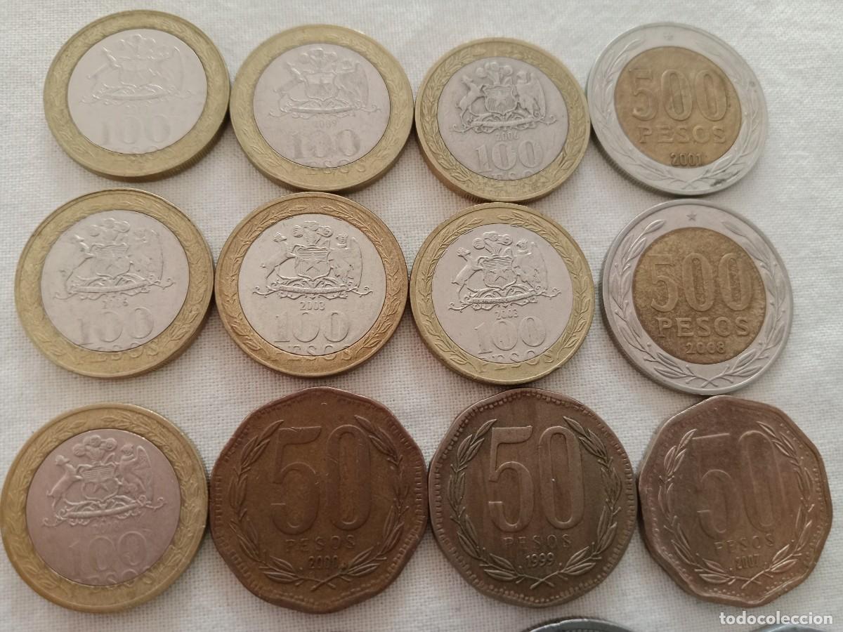 Monedas antiguas de Am&eacute;rica: CHILE lote 13 monedas - Foto 2