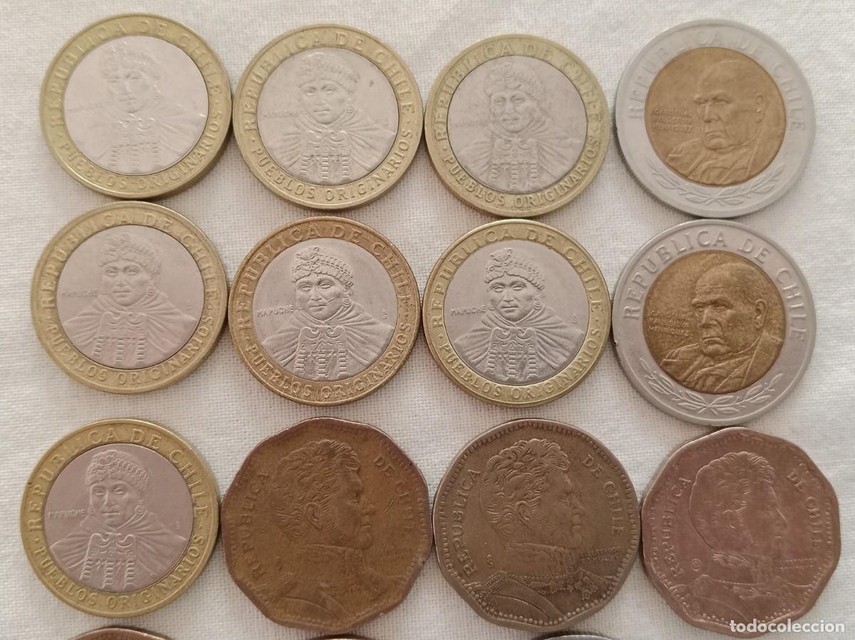 Monedas antiguas de Am&eacute;rica: CHILE lote 13 monedas - Foto 5