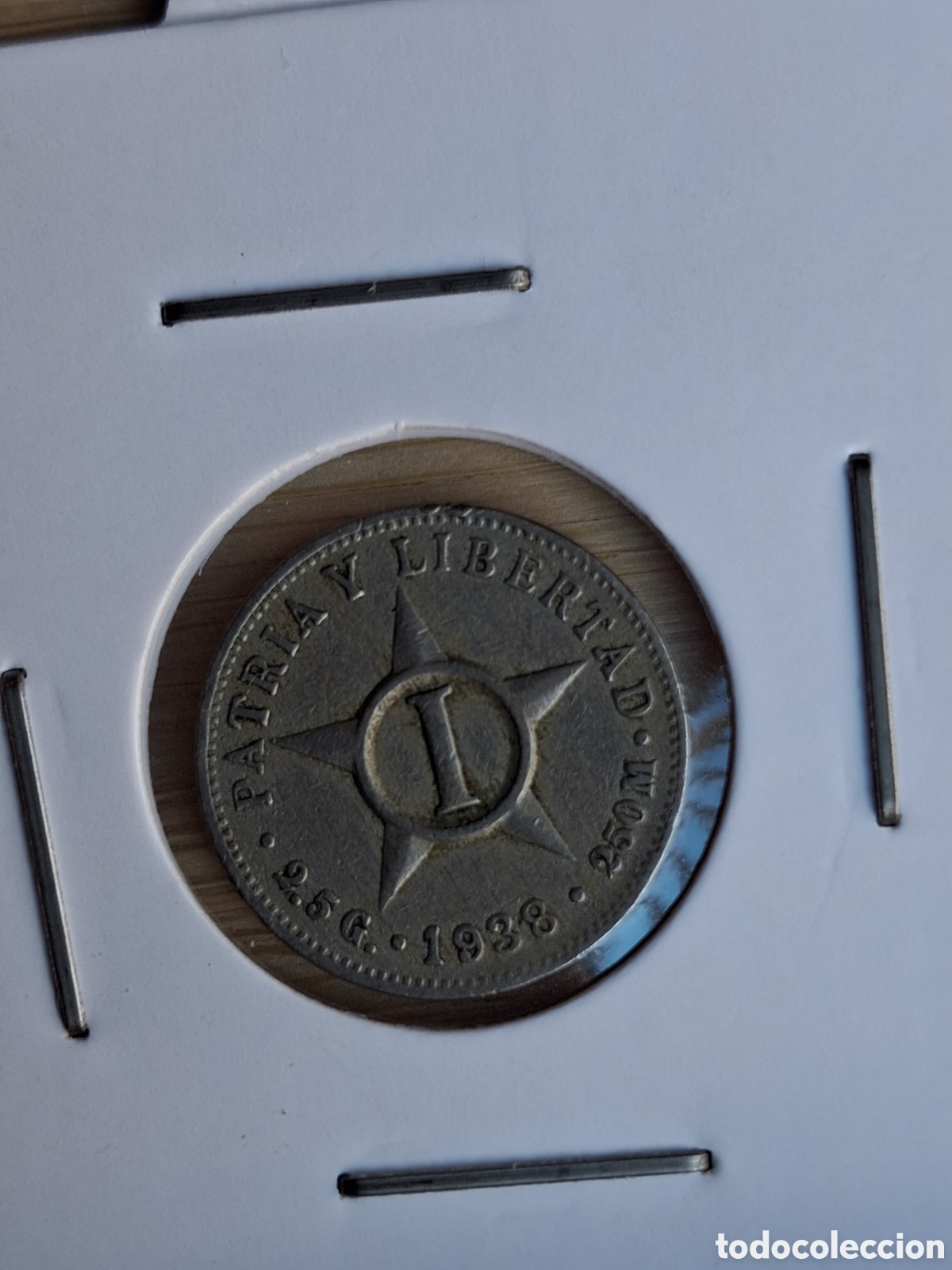 Monedas antiguas de Am&eacute;rica: Moneda Cuba 1 Centavo 1938 MBC+