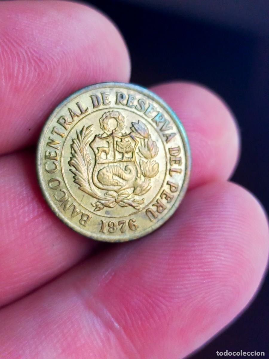 Monedas antiguas de Am&eacute;rica: MONEDA DE 1 UN SOL DE ORO RESERVA DEL PERU 1976 MUY BUENA CONSERVACION