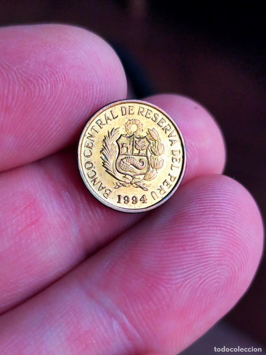Monedas antiguas de Am&eacute;rica: MONEDA DE 1 UN CENTIMO RESERVA DEL PERU 1994 MUY BUENA CONSERVACION