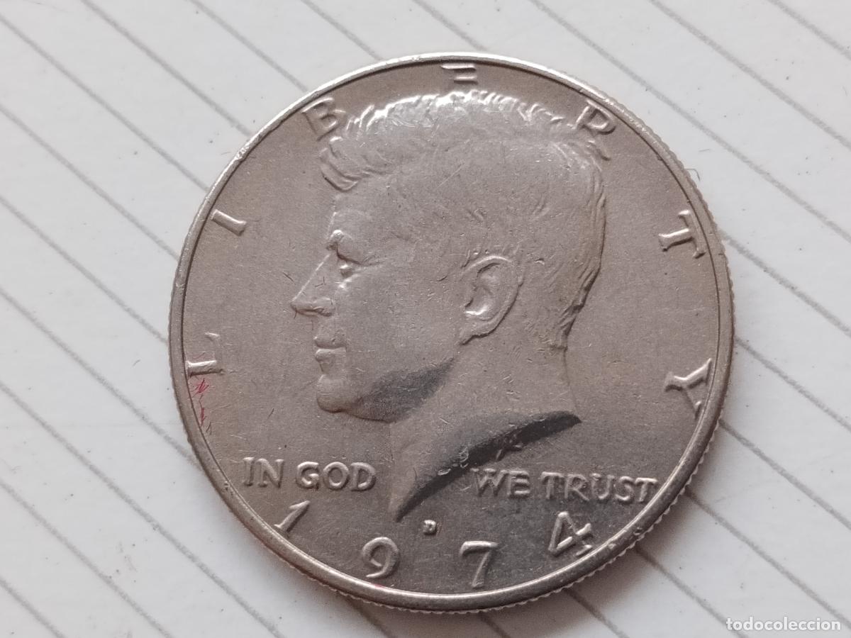 Monedas antiguas de Am&eacute;rica: Estados Unidos. USA. Half Dollar 1974 EBC