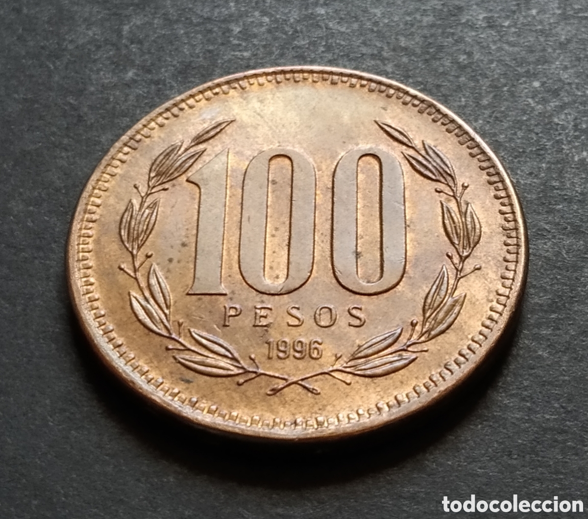Monedas antiguas de Am&eacute;rica: MONEDA - CHILE 100 PESOS 1996 - Foto 3