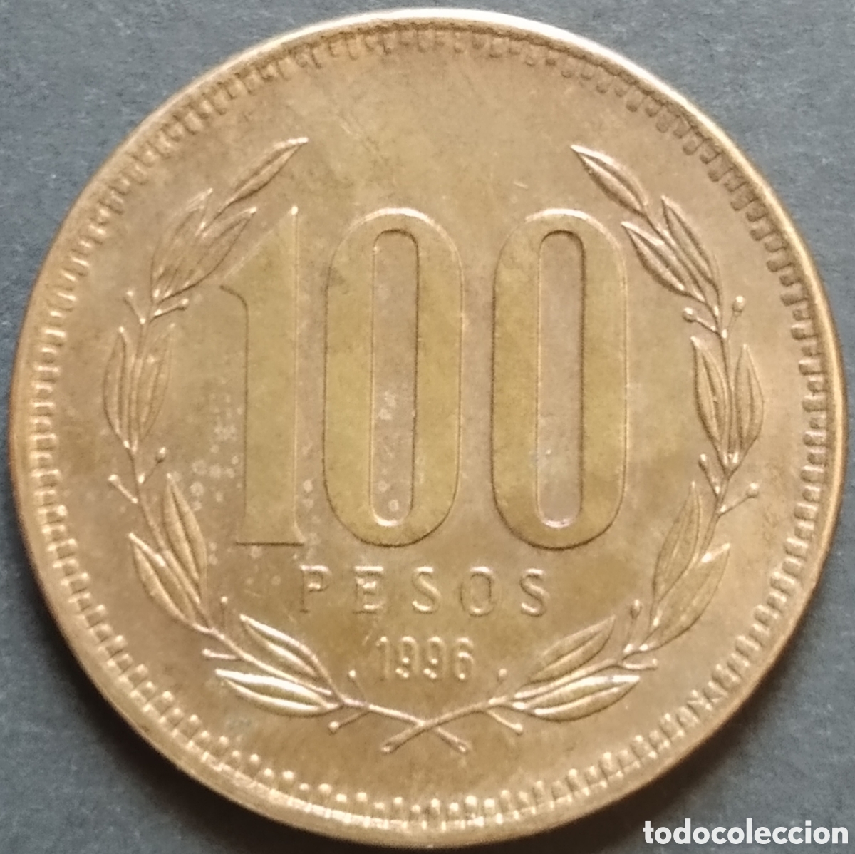Monedas antiguas de Am&eacute;rica: MONEDA - CHILE 100 PESOS 1996