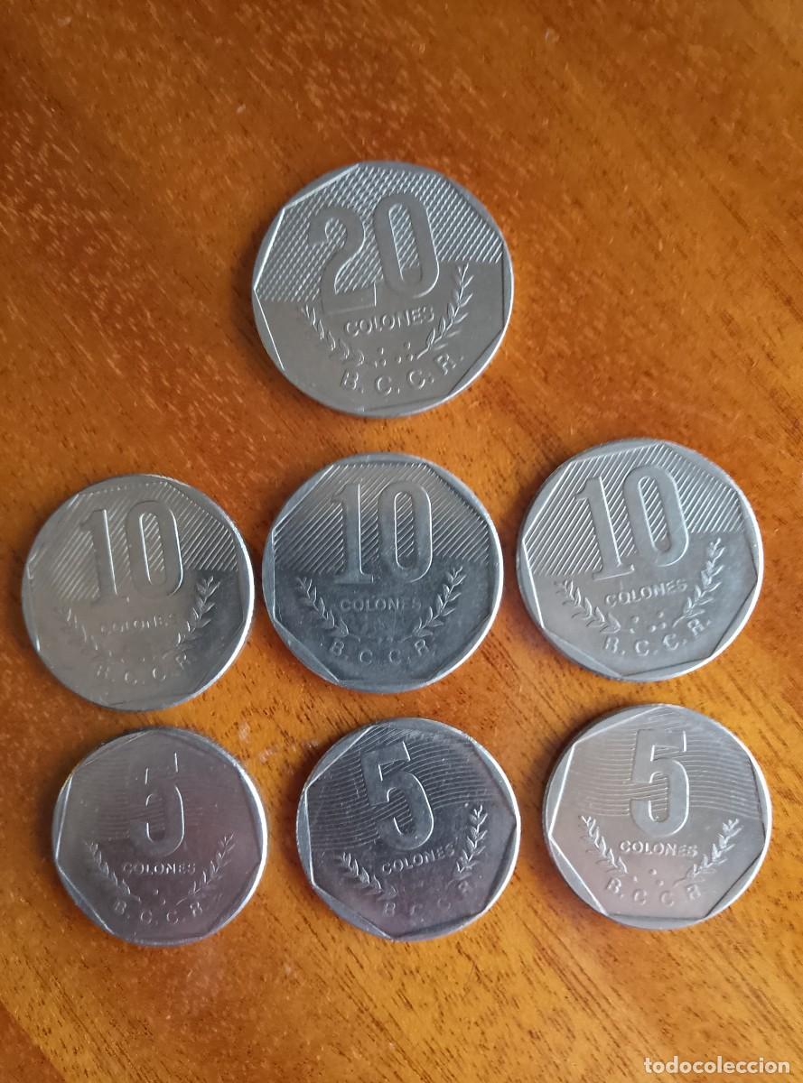 Monedas antiguas de Am&eacute;rica: Lote monedas Costa Rica. Col&oacute;n