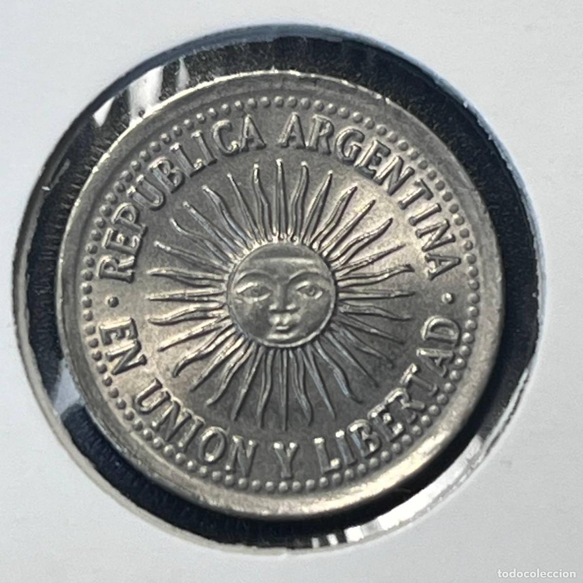 Monedas antiguas de Am&eacute;rica: ARGENTINA 5 CENTAVOS 1994 KM#109a.2 VF EBC