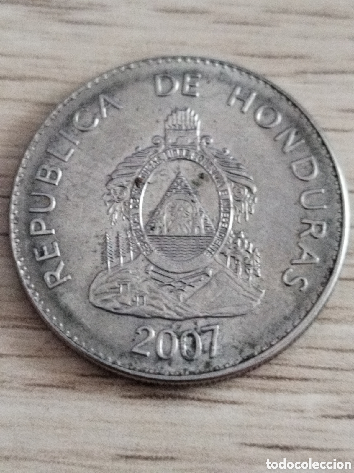 Monedas antiguas de Am&eacute;rica: Honduras 50 centavos de lempira de 2007 km#84a.2 Utrecht