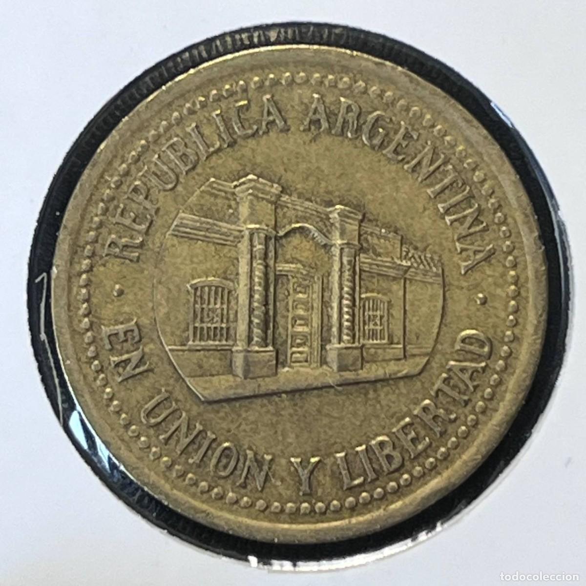 Monedas antiguas de Am&eacute;rica: ARGENTINA 50 CENTAVOS 1994 KM#111.2 VF MBC (bold letters)