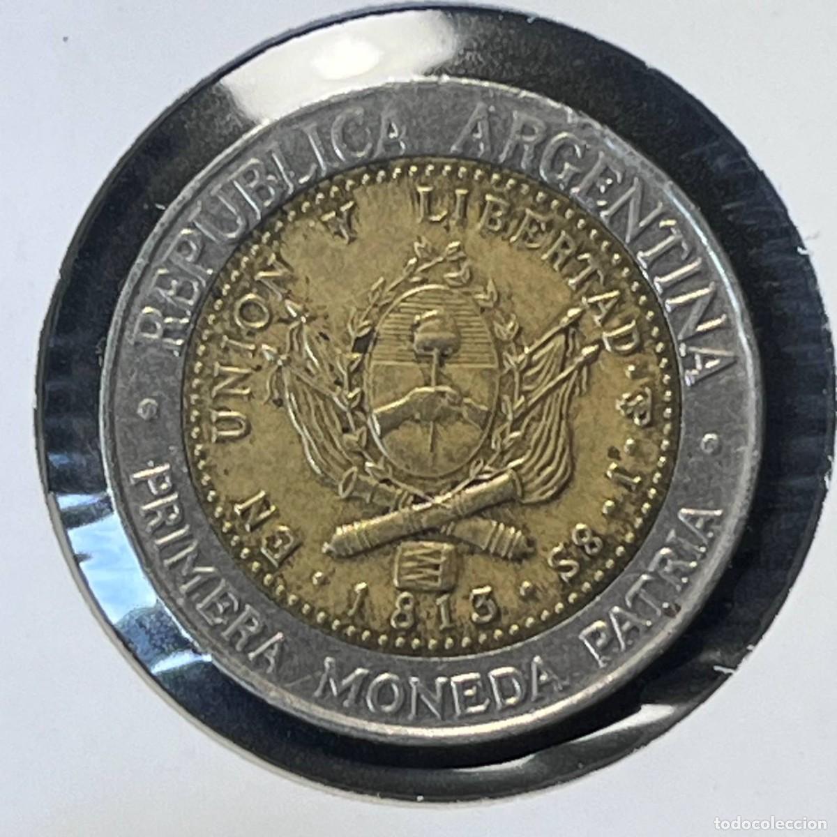 Monedas antiguas de Am&eacute;rica: ARGENTINA 1 PESO 1995 KM#112.1 VF MBC