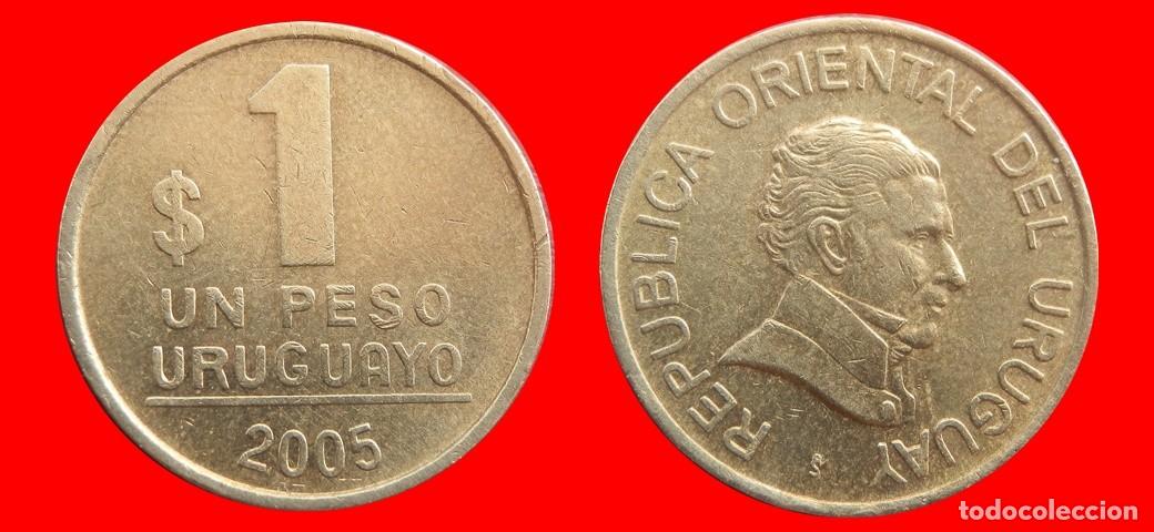 Monedas antiguas de Am&eacute;rica: 1 PESO 2005 URUGUAY-143856