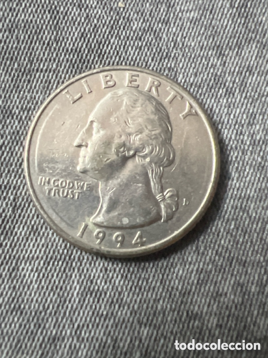 Monedas antiguas de Am&eacute;rica: X168. ESTADOS UNIDOS 1 QUARTER DOLLAR 25 CENTAVOS DOLAR 1994