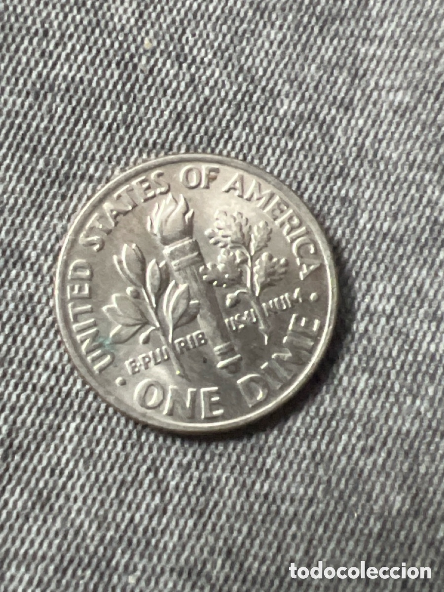 Monedas antiguas de Am&eacute;rica: X168. ESTADOS UNIDOS ONE DIME - 1O CENTAVOS 2001