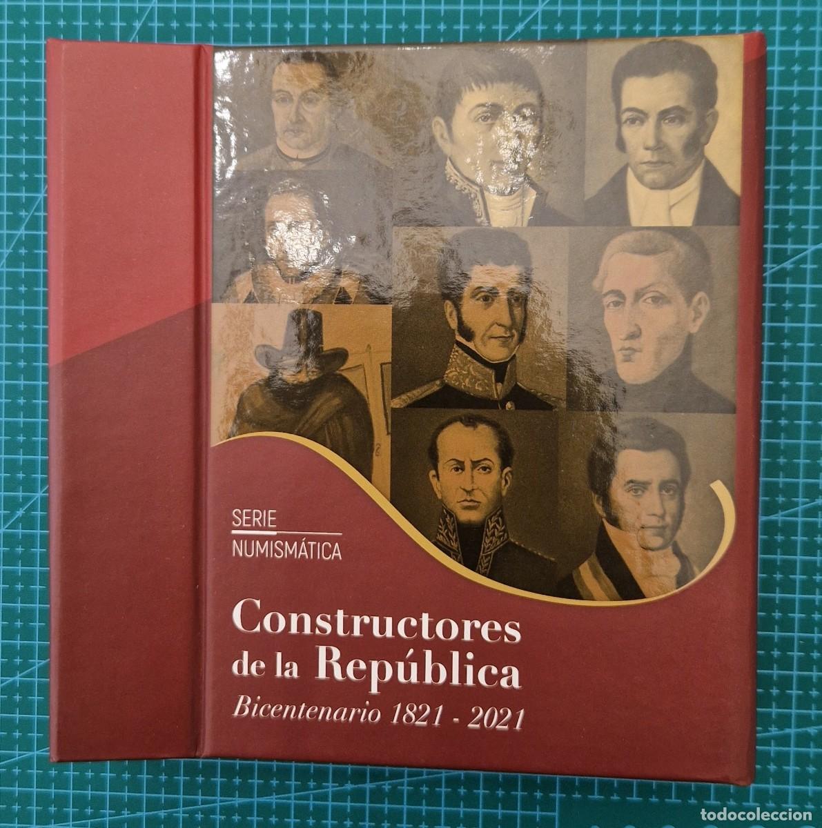 Monedas antiguas de Am&eacute;rica: El &aacute;lbum oficial de la serie numism&aacute;tica Constructores de la Rep&uacute;blica - Per&uacute;