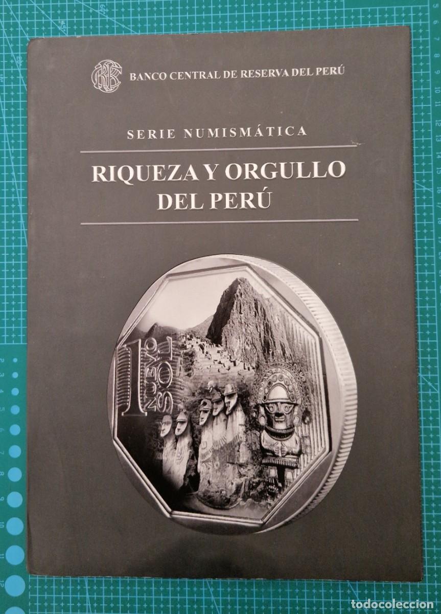 Monedas antiguas de Am&eacute;rica: &Aacute;lbum oficial con 26 monedas riquezas y orgullo del per&uacute;